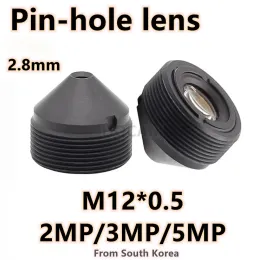 Parts 5MP 2mp 2.8mm Cone Pinhole Lens with Ir Filter for Security Camera CCTV M12*0.5 Mount Image Format F2.4 Viewangle Korean