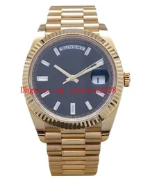Оригинальные Box Men039s Watches 228238 40 -миллиметровый календарный Marifier Asia 2813 Механический автоматический браслет из нержавеющей стали Luxu4238056
