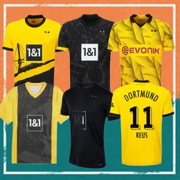 23/24 REUS Reyna Sancho 50th Soccer Jerseys Cup Cup Version Dortmund Kamara Hummels Adeyemi Brandt Рубашка Ryers