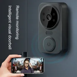 Doorbell Visual Video Door Bell Twoway Intercom Säkerhetssystem Hemmonitor Visual Intelligent Doorbell Infrared Night Vision