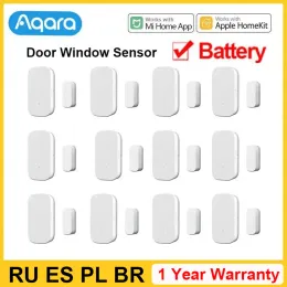 Detektor Aqara Door Sensor Smart Window Door Magnet Intelligent Home Security Device Zigbee Wireless Control Mi Home Mijia App HomeKit