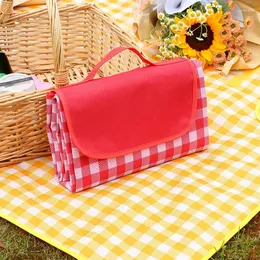 Blankets Thickened Outdoor Picnic Mat Moisture-proof Oxford Cloth Sand Beach Mats Foldable Blanket Pad Camping Supply