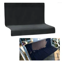 Stol täcker svart polyester 2-3 Seat Swing Bench Cover Replacement Outdoor Patio Hammock