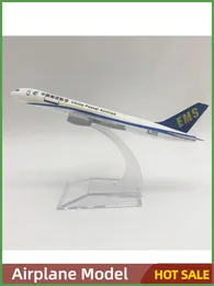 16CM China PostB757Aviation alloy solid aircraft model Diecast Aviation Plane Collectible Miniature Toys for Boys Drop 240328
