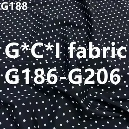 Jacquard Dress Shirt Fabric مع رسائل إنجليزية مصمم أوروبي طباعة G186-206