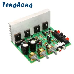 Amplifier Tenghong Power Audio Amplifier Board 80W+80W 2.0 Channel Stereo Sound Amplifiers Speaker Amplificador Audio Board DIY AC1522V