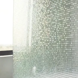 Adesivos de janela gongouyang mosaics 3d filmes de filme fosco de vitrais adesivos de vidro privacidade decoração de decoração pegatinas para ventanas