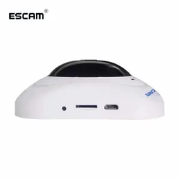 ESCAM Q8 HD 960P 1.3MP 360 Degree Panoramic Monitor Fisheye WIFI IR Infrared Camera VR Camera With Two Way Audio Sold By Anpwoofor 960P panoramic camera