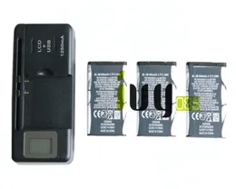 3PCS 890mAH BL5B Ersatzbatterie Batterieladegerät für Nokia 3230 5070 5140i 5200 5300 5500 6020 6021 6060 6070 6080 6120 68059389