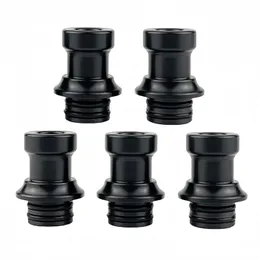 510 POM DRIP TIP Tipp schwarzes Mundstück Pfeife 510 Tropfspitzen AIO OPP -Paket