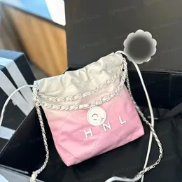 CC Mini Bag Designer Женщины на плече сумки высокий качество градиент лак