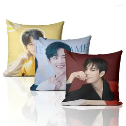 Poduszka gwiazda otaczająca Xiao Zhan Wei Wuxian Super Soft Pillowcase Sypialnia salon Dom Dekoracja