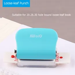 Sun Diy Hole Puncher Loose Leaf Hole Punch A4 A5 B5 6HOLES 20 HOLES 26HOLES 30 HOLES HANDMADE PAPPER HOLE Puncher Office Stationery