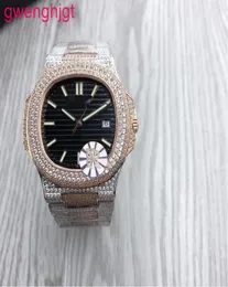 Orologi di marca Orologi RELOJ Diamond Watch Chronograph Automatic Mechanical Limited Edition Factory Whole Special Counter Fashion 2514087