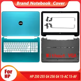 Pannelli nuovi per HP 250 255 256 g4 15ac 15af laptop coperchio posteriore LCD/cornice frontale/cerniere/palmrest/custodia inferiore cover superiore 854990001 verde verde