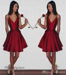 2019 più recente abito di ritorno a casa a buon mercato 2019 Vintage A Line Ruffles Juniors Sweet 15 Graduation Cocktail Party Party