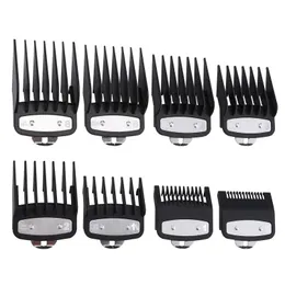 2024 Kemei Hair Clipper Limit Comb Guide Attachment Size Barber Replacement 1.5/3/4.5/6/10/13/19/25/mm 8pcs Set For 1990 809A 1761Replacement guide attachment size for 1990