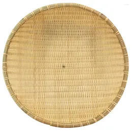 Dinnerware Sets Rattan Cover Woven Tent Basket Protector Protective Multipurpose Bamboo Weaving Dish Coverage Dust Hamper