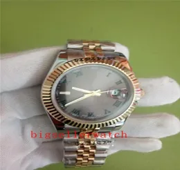 MEN039S Fashion Wristwatches Date 41 MM فقط 126333 M126333 RAY ROMAN DIAR ASIA 2813 Automatic Mechanical Two Gold Men09872288