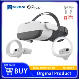 Global Pico Neo3 VR Isıtma Setleri Allinon Gözlükler Sanal Gerçeklik Kulaklıkları Konsolu 4K HD Akıllı 3D Kablosuz Buhar VR Oyun Kask