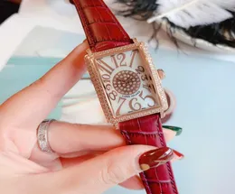 MF Luxury Women Watches Quartz Watch 40mm Fashion Girls Diamond Watch 316 Fine Steel Whole 1707509