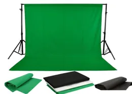 POFOADER Studio Hintergrundmaterial Nicht gewohnt Chromakey Backdrop -Bildschirm 16x3m5 x 10 Fuß Blackwhitegreen PO Beleuchtung12382563959256