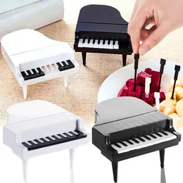 Forks Fruit Fork Creative Cute Piano Shape Snack Cake Dessert Lunches Party Decor Kitchen Tools Fourchettes