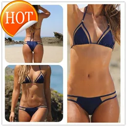 2024 Nuovo stilista di moda set di bikini sexy a buon mercato 2016 Nuovo triangolare in stile estivo estivo Sexy Swimsuit Micro Mini Beach Bandage Mesh Biquini Biquini per donne brasiliane