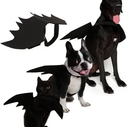 Psa odzież halloween pet nietoperzy skrzydła nietoperza kota śmieszne koty psy cosplay fit impreza grę produkty duże