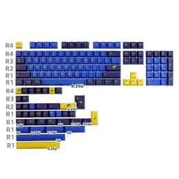 Combos Barwnik fetysz gmk keycap wiśniowy profil snów ptak pbt cape angielski barwnik dla 99% stardand mechanicznej klawiatury