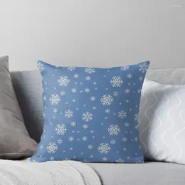 Pillow Snow Snowflake Christmas Throw Pillowcase Anime Pillowcases Covers Sofa Couch Pillows