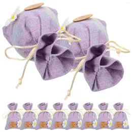 Sacos de armazenamento lavanda sacola de saqueta portátil Sachaer de saches de perfume vazio Fragrância decorativa decorativa