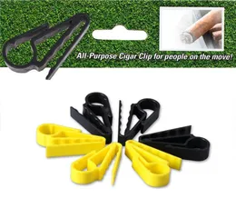 Acessórios de golfe Golf Cigars Cigarte Portable Clips Clamp Minder para Golfers Carts3853563