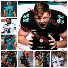 Coastal Carolina Chanticleers كرة القدم القميص Lance Boykin Tanner Branson Jahmar Brown Jerrod Cameron Jr.