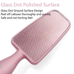 1pcs Fußdateien doppelseitige Fußschleiferdateien Dead Skin Callus Entfernung Peeling Pediküre Fußpflegewerkzeuge