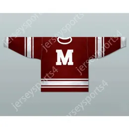 GDIR Custom Red Montreal Maroons 1931-35 Hockey-Trikotien Neue Top S-M-L-XL-XXL-3XL-4XL-5XL-6XL