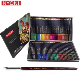 Bleistifte Nyoni 36/48/72Colors Aquarellstifte Set Zeichnungsstifte Crayons Lapices de Colores Farbige Stifte Kunstskizze Farbstift