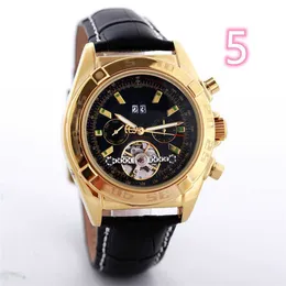 Designer Watch Hot Sale of Century Brand Tourbillon Aviation Timing Series Full Function Mechanical Watch med stor mängd och högt pris
