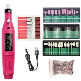 Professional Machine Electric Nail Drill Bits Set Mill Cutter Nail Art Sanding File Gel Polish Remover Nail Tools