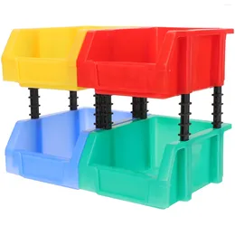 Storage Bottles Oblique Box Garage Bins Plastic Drawer Organizer Nesting Shelf Boxes Components