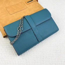 أزياء جديدة كلاسيكية فرنسية مصممة العلامة التجارية للسيدات حقيبة سلسلة الكتف حقيبة الكتف محفظة Crossbod