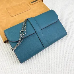 Yeni Moda Klasik Fransız Marka Tasarımcısı Kadınlar Zincir Çantası Omuz Çantası Tote Crossbody Cüzdan Togo Cowhide 2 Büyük Faturalar Bir fermuarlı cep kayış ayarlanabilir