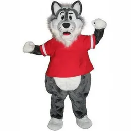 2024 Halloween Wolf Mascot Costume Carnival Performance Apparel Anime AD Odzież odzież