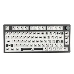 Drucker Epomaker Th80 Pro Kit 75% 80 Tasten Heiße Swappbare Bluetooth 5.0/2,4 GHz/Typec Kabelmechanische Tastatur DIY Kit Southfacing RGB