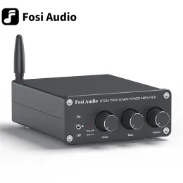 Amplifier Fosi Audio BT20A Bluetooth TPA3116D2 Sound Power Amplifier 100W Mini HiFi Stereo Class D Amp Bass Treble For Home Theater