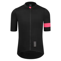 Risesbik de alta qualidade Areo Race Fit Mens Ciclismo Mangas curtas camisa de camisa de ciclismo Maillot Ciclismo Bike Jersey 240328