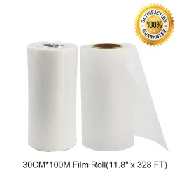 Paper DTF Transfer Film 11.8" X 328 FT DoubleSided Matte Hot Peel and Cold Peel For DYI Direct Print On TShirts Textile