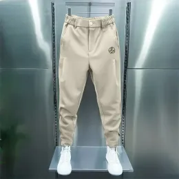 Pantaloni da golf maschile, abbigliamento da golf casual, marchio di lusso, stile sportivo di tennis di alta qualità, autunno/inverno, 2023