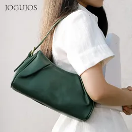 Totes Bag Vegetable Tanned Leather Women's Simple Fashion Shoulder Cowhide Commuter Handbag Underarm