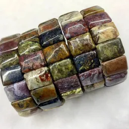 Bangle Pietersite Stone Beads Bracelet Natural Gemstone Jewelry Bangle for Woman for Gift Wholesale!